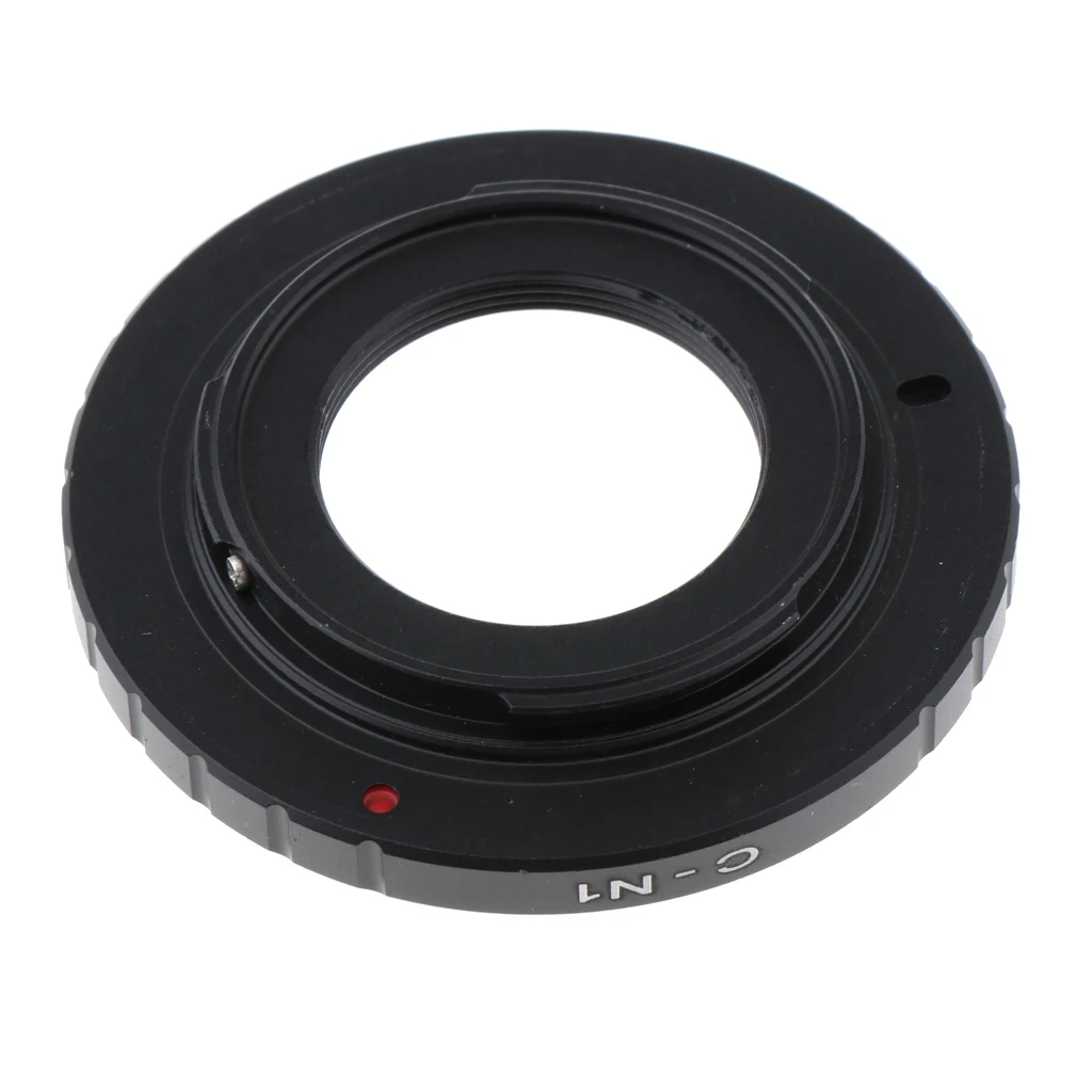 Manual C Mount Lens Adapter Converter for Nikon Mirrorless Camera Body Accessory Metal