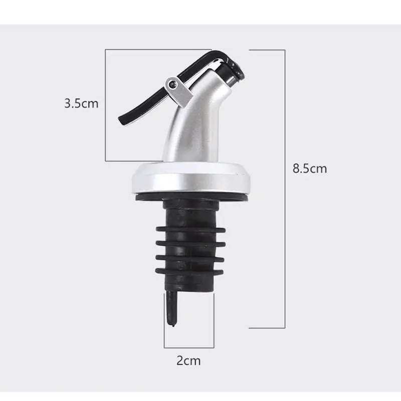 1/3 PCS Bottle Stopper Leak Proof Wine Stopper Bottle Cap Wine Pourer Spout Dispenser Olive Oil Sprayer Kitchen Tools wine bottle stoppers wine pourers wine accessories liquor pourers liquor dispenser