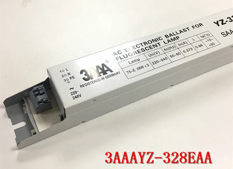 3AAA YZ-328EAA T5 28 Вт люминесцентная трубка специальный электронный балласт от одного до трех выпрямитель
