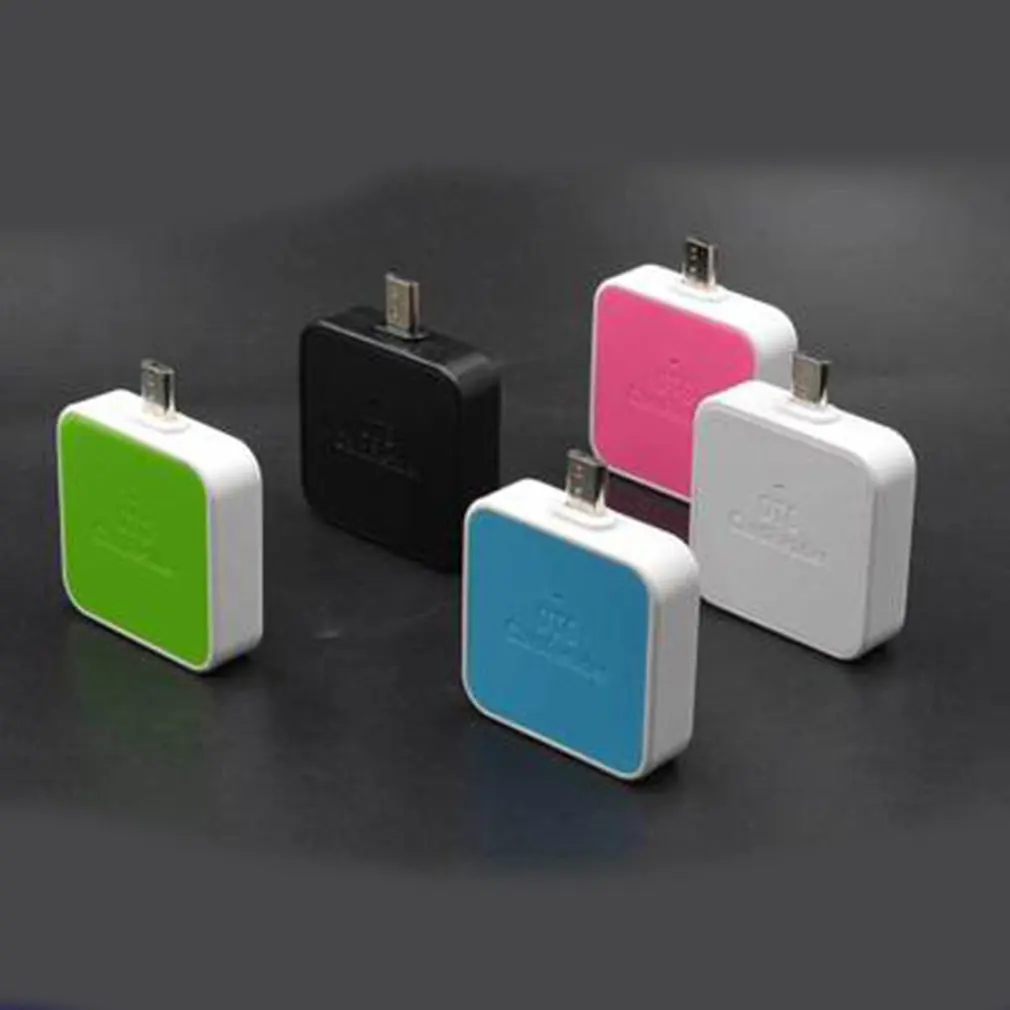 OTG MicroSD TF SD мульти-кард-ридер совместим с мобильными телефонами и компьютерами интерфейс креативного дизайна
