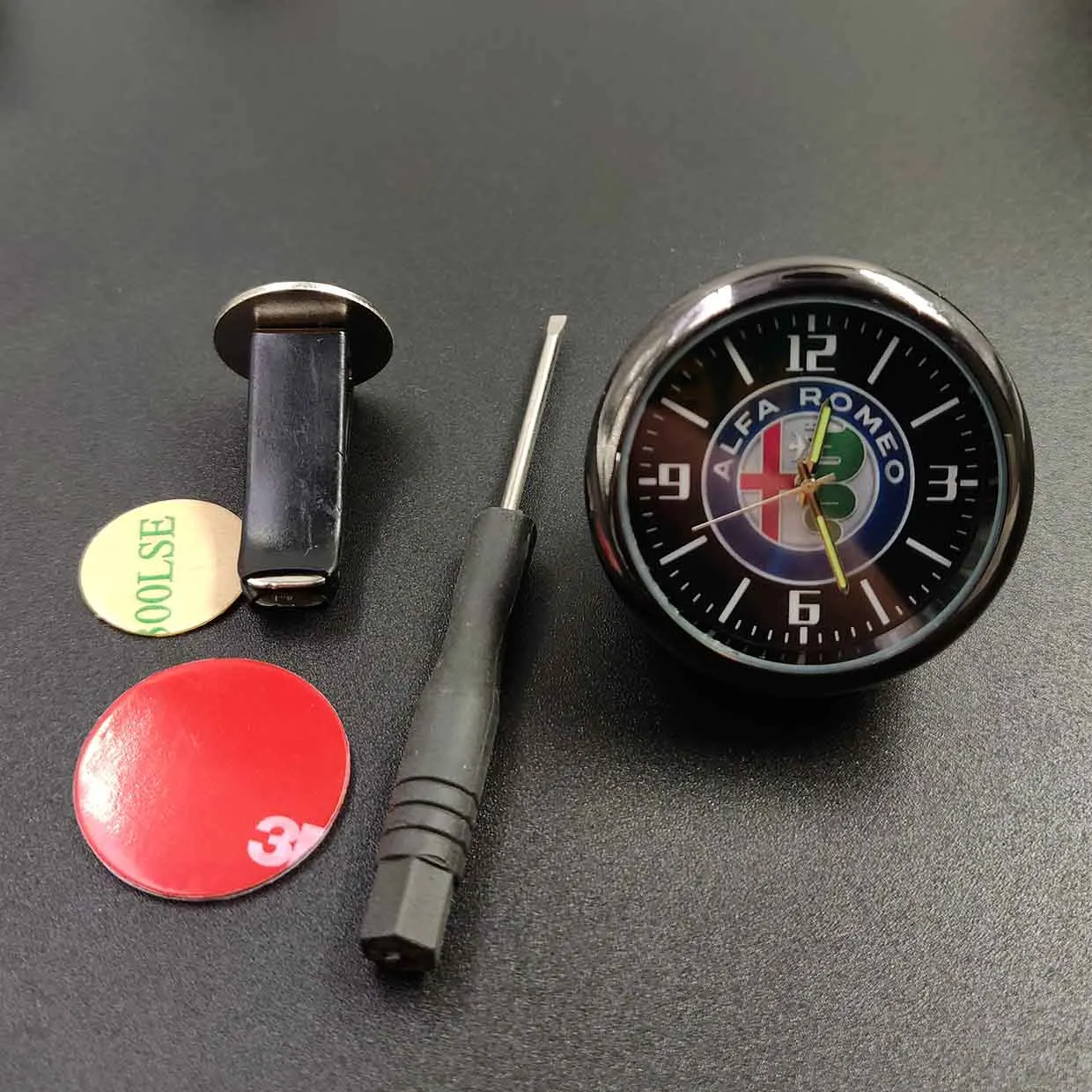 Car decoration clock watch modified car interior electronic quartz watch For alfa romeo 159 147 156 giulietta 147 159 Emblems Car decoration clock watch modified car interior electronic quartz watch For alfa romeo 159 147 156 giulietta 147 159 Emblems