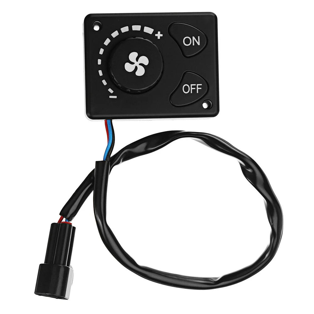 

12V/24V Professional Truck Practical Parking Heater Car Supplies Manual Black Time Setting Knob Use Controller Air