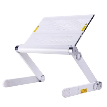 

Can lie flat laptop stand bed with lazy table folding lift desk multi-function computer desk
