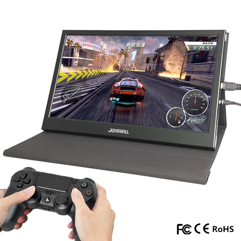 Портативный ЖК-монитор hdmi сенсорный экран 13,3/15,6 ips дисплей для ПК PS4 Xbo x360 Raspberry Pi ноутбук Переключатель cctv медицинское оборудование