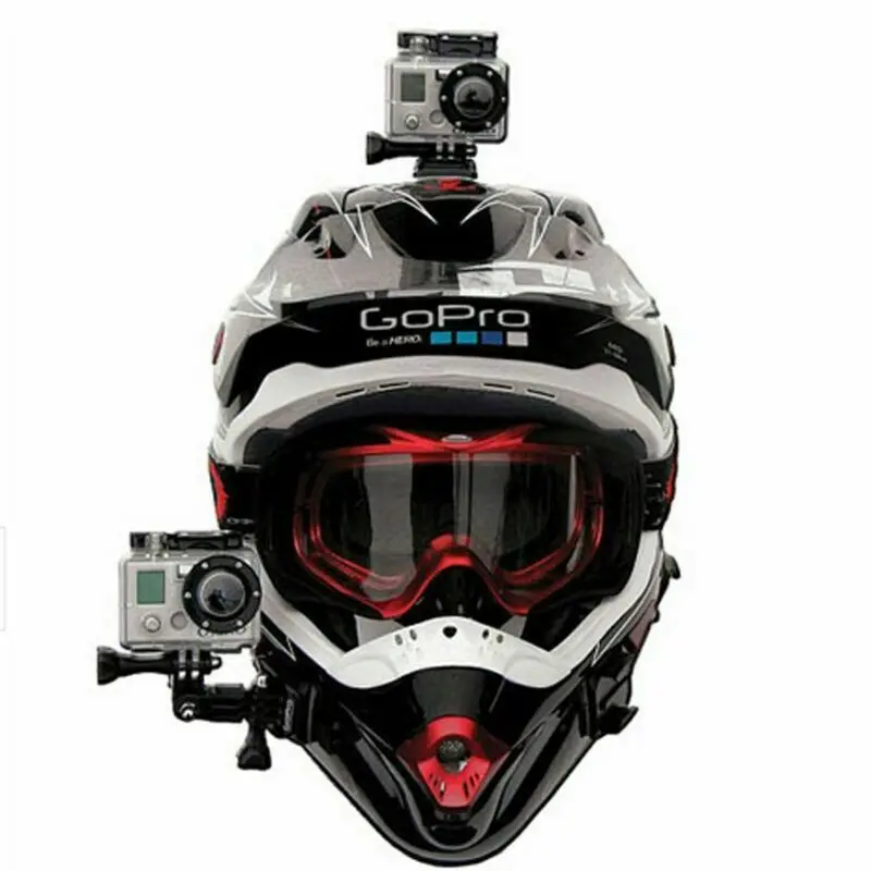 9 шт. значок Логотип наклейки Набор наклеек для GoPro герой спортивные шлемы наклейки украшения черные белые наклейки