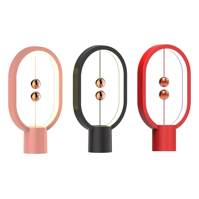 Lampe de table ellipse magnétique