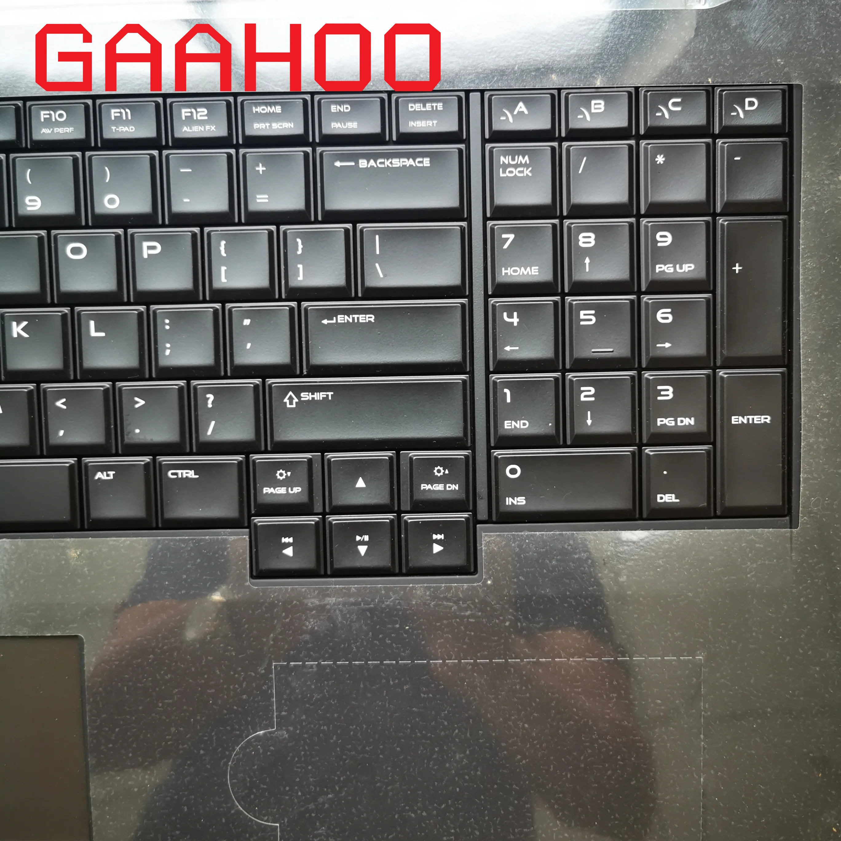 Совершенно подлокотник для ноутбука в сборе для DELL ALIENWARE17 R1 M17x R5 ноутбук/w с подсветкой США Клавиатура Тачпад и POWERSWITCH