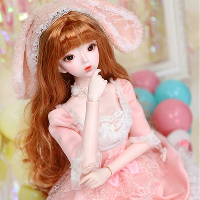 DBS 1/3 BJD Macchiato, ChengMingLan 12 Китайский Зодиак механические соединения тела, включая волосы, глаза, одежда 62 см высота девочек ледяной, SD - Цвет: Bunny