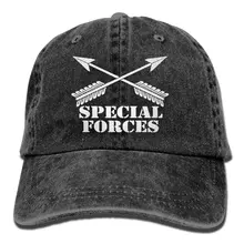 TSDFCArmy спецназ унисекс бейсболка хлопок деним Регулируемая Кепка в стиле хип-хоп для мужчин и женщин