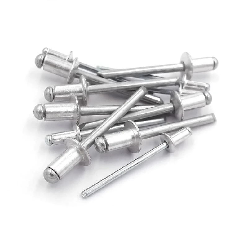 Rivets and Fasteners Rivets and Screws 10-50Pcs Pop Rivets Aluminium M2.4 M3.2 M4 M4.8 M5 M6 Dome Head Blind Rivets Steel Shank Mandrel Exhaust