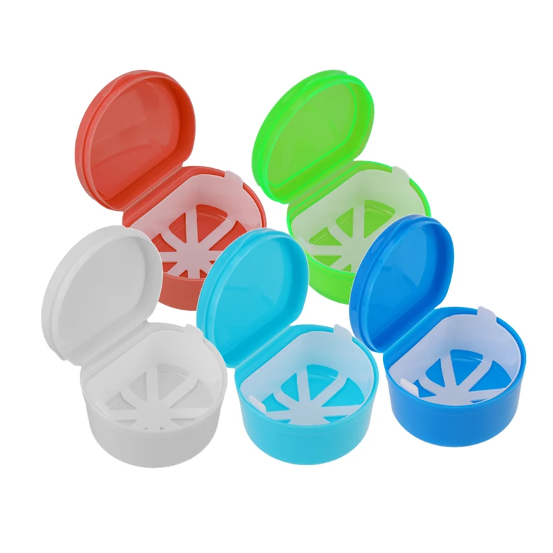 1 шт. портативный контейнер для зубных протезов|Отбеливание зубов| |