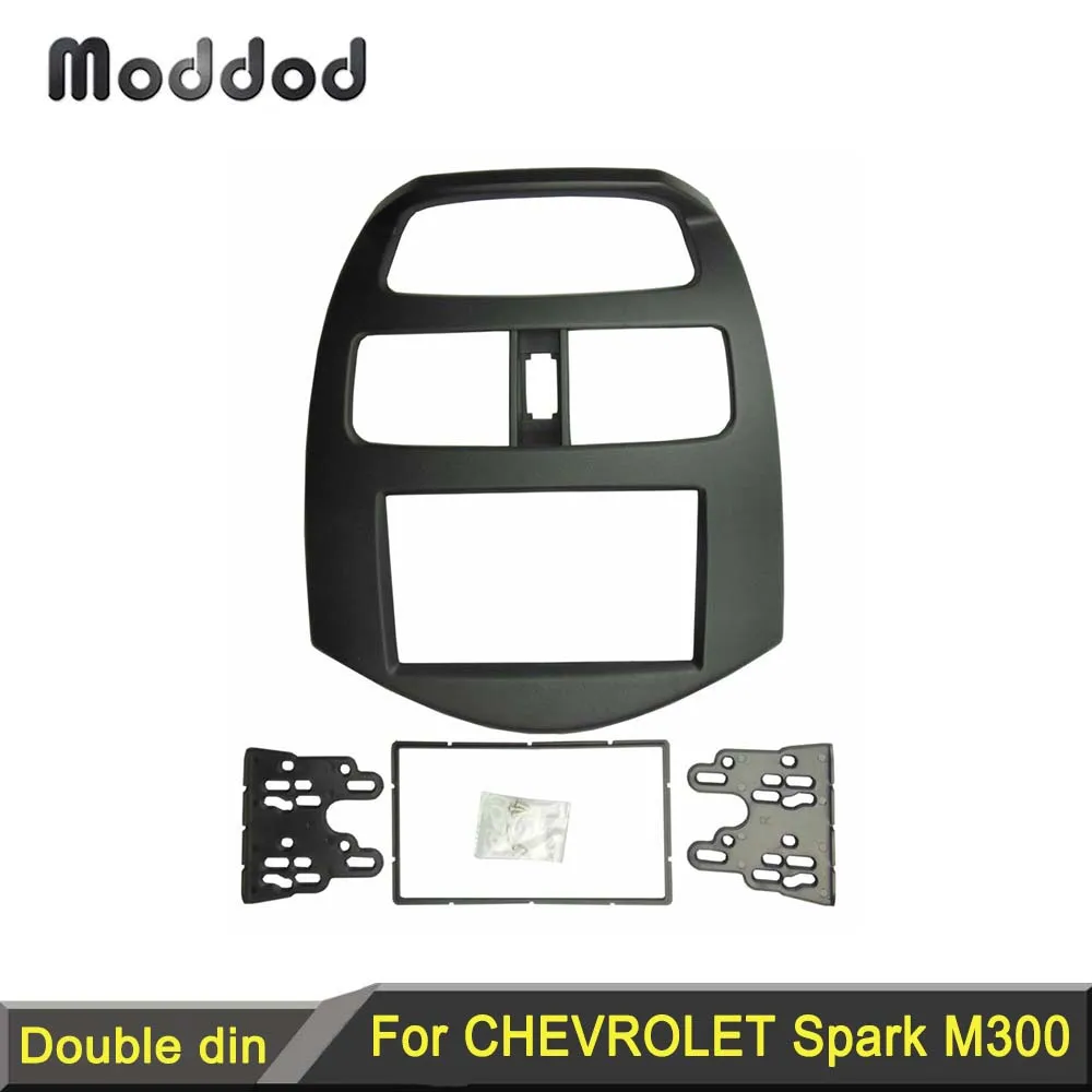Двойная Din панель для Chevrolet Spark M300 Радио Рамка GPS DVD стерео CD Панель Крепление