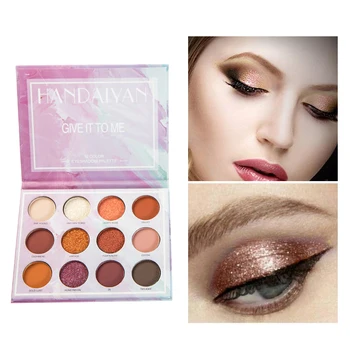 

Matte Eye Shadow Pallete Long Lasting Waterproof EyeShadow Soft Natural Shining Pearly Matte Polarized Eye Makeup Pallete