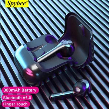 

Mini TWS Bluetooth Earphones with Charging Case Fingerprint Touch Wireless Headsets Ture Wireless Earbuds