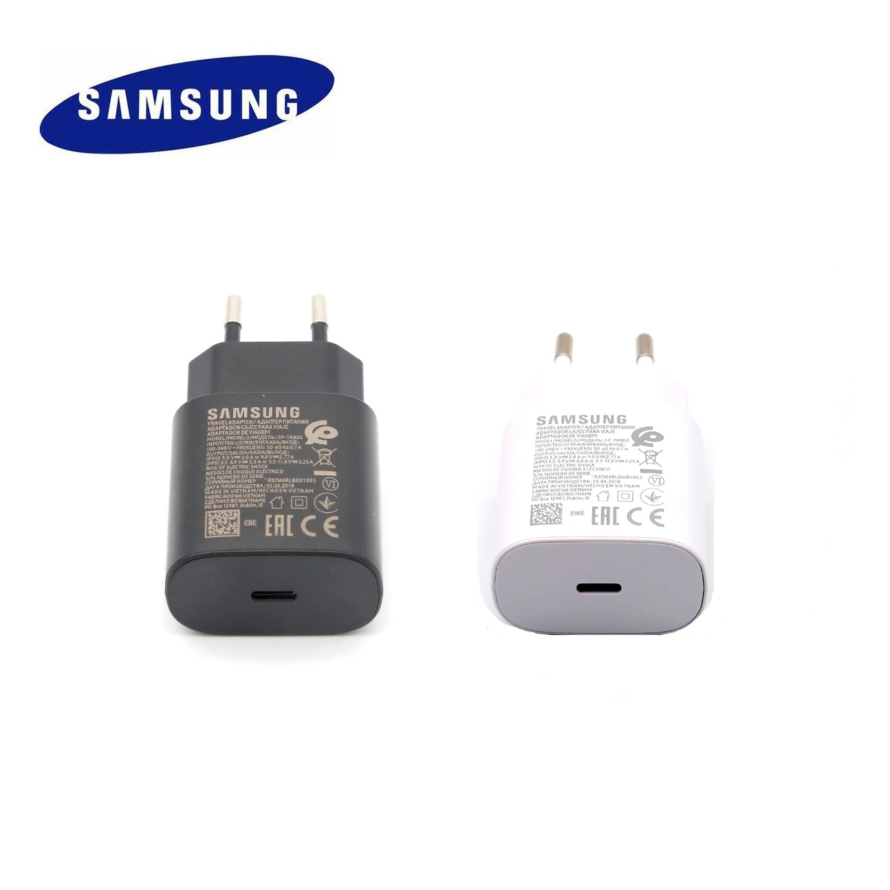 Зарядное устройство samsung 25 Вт супер быстрое зарядное устройство PD EU type-c Зарядка для samsung s10 Galaxy Note 10 plus mi9 k20 pro PD кабель