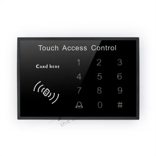 HOMSECUR однодверная клавиатура и RFID ID кард ридер контроль доступа + 10 карт