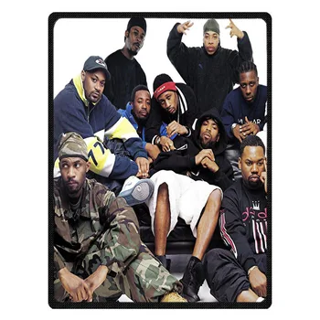 

Wu Tang Clan Print Blanket for Kids Spring Autumn Throw Blankets Comfy Fleece Air Conditioning Blanket