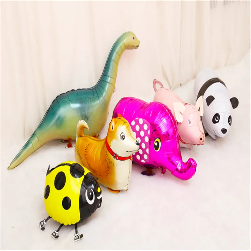 

Animal shape balloon cute cat dog panda dinosaur tiger pet balloon birthday party decoration child