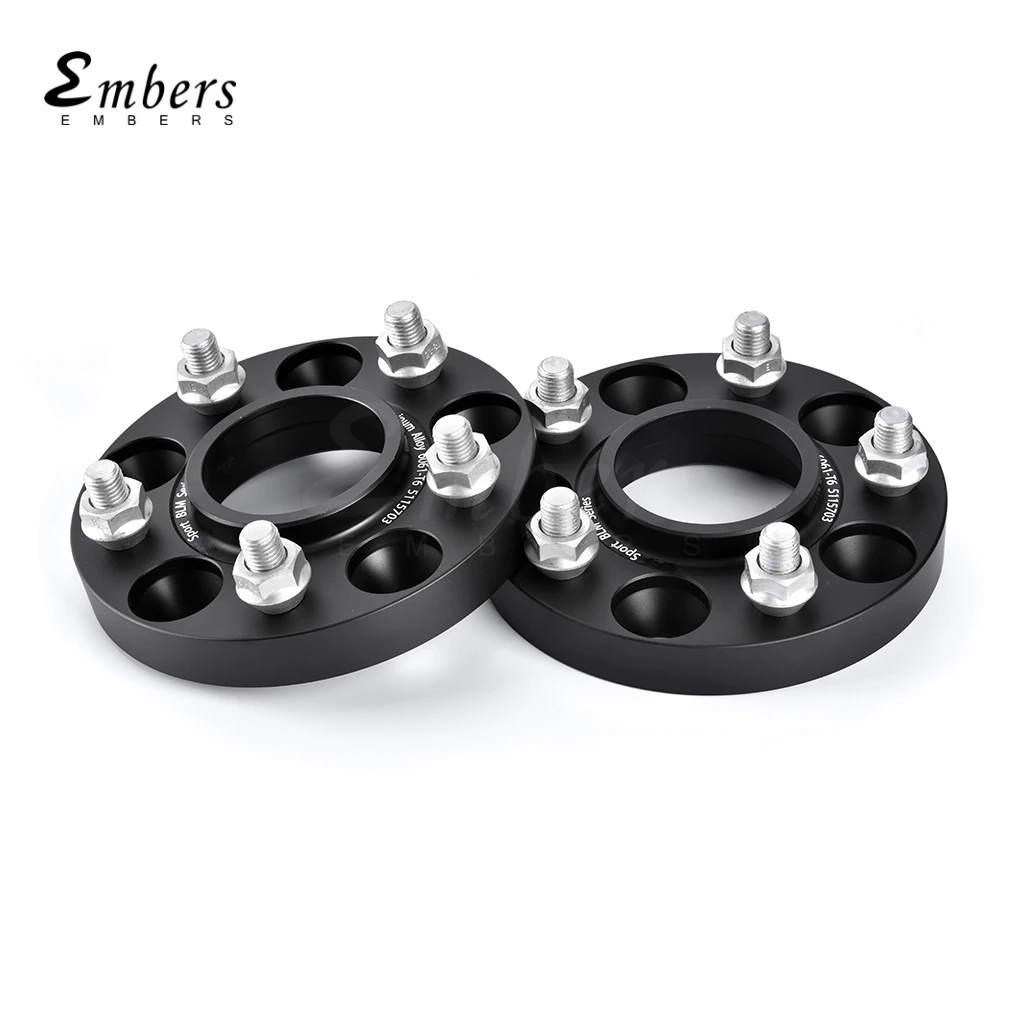 Wheel Spacer Adapter Pcd 5x112 Cb 57.1mm For Volkswagen Audi Bentley Aluminum