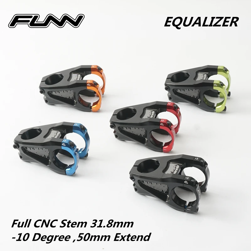 Funn Equalizer Bike Stem with 10mm Drop or Rise 35mm Bar Clamp 