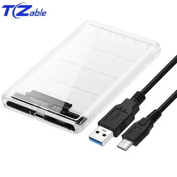

Notebook Mobile Hard Disk Box 2.5 inch SATA To USB 3.0 Adapter HDD Case SSD USB C 3.1 1TB 2TB Type C External HDD Enclosure