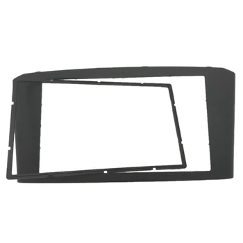 

DHBH-Black Double Din Car Radio Fascia for Toyota Avensis 2003-2008 DVD Stereo Player Face Plate Panel Adapter Frame