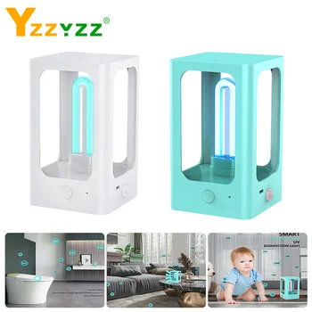 

Portable UVC Lamp Sterilizer PIR Smart UV Disinfection Light USB Rechargable Ultraviolet Germicidal Light Bactericidal Lamp Home