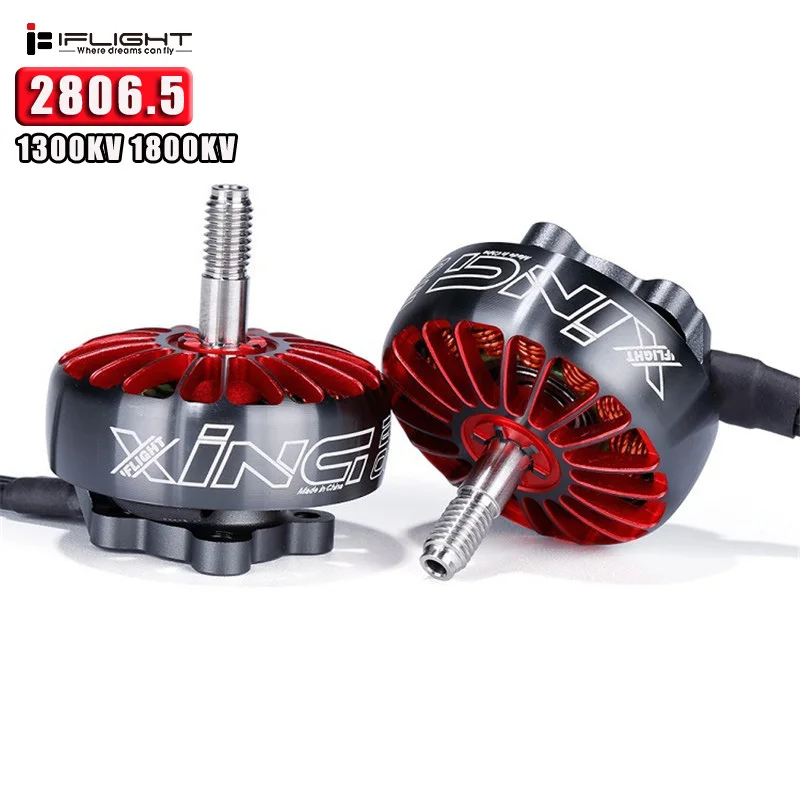 iFlight XING 2806,5 1300KV 1800KV 1-2S бесщеточный двигатель для FPV Racing RC Drone DIY аксессуары запасные части