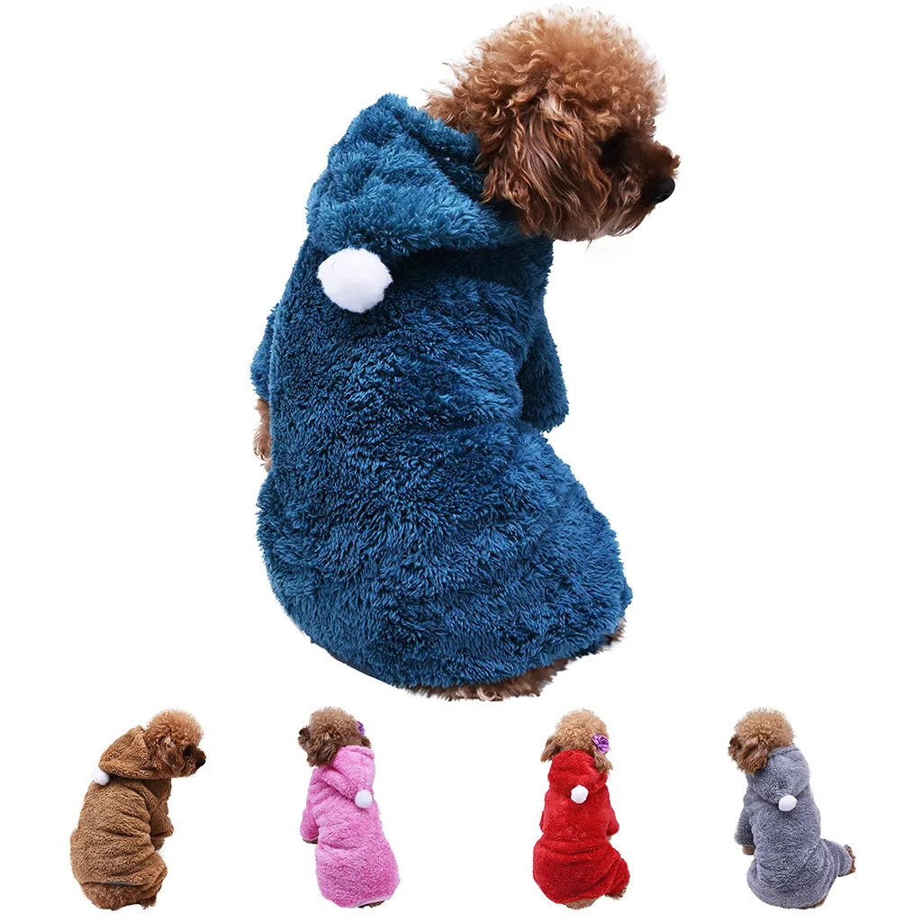 

Pet Dog Shirt Painting Polar Puppy Coat Pets Cat Warm Clothes Coat Sweatshirt