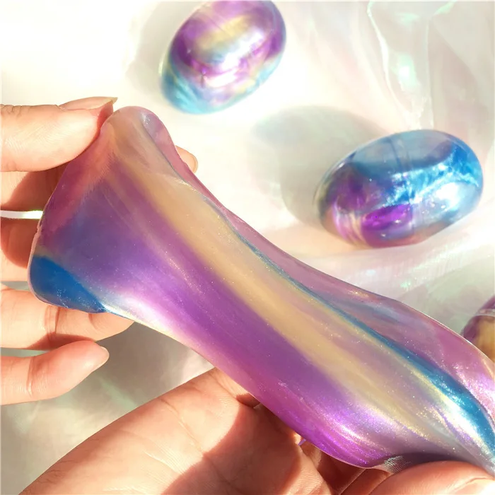 Полимерная глина яйцо красочная мягкая слизь шпатлевка Ароматизированная игрушка для снятия стресса игрушка для раннего развития игрушки