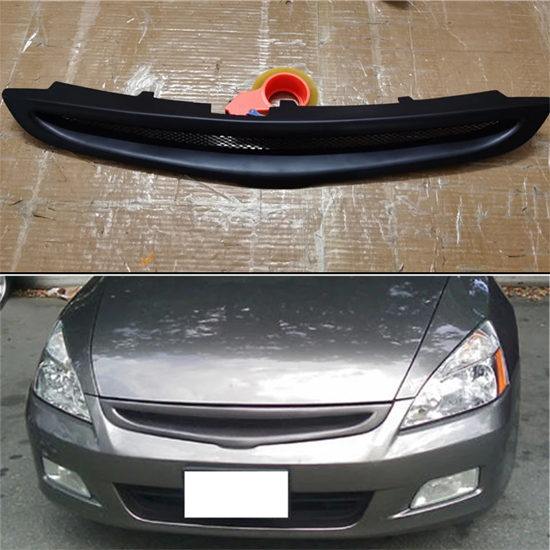 Накладка на передний бампер аксессуары для гриля гоночная решетка Honda Accord Sedan 2006