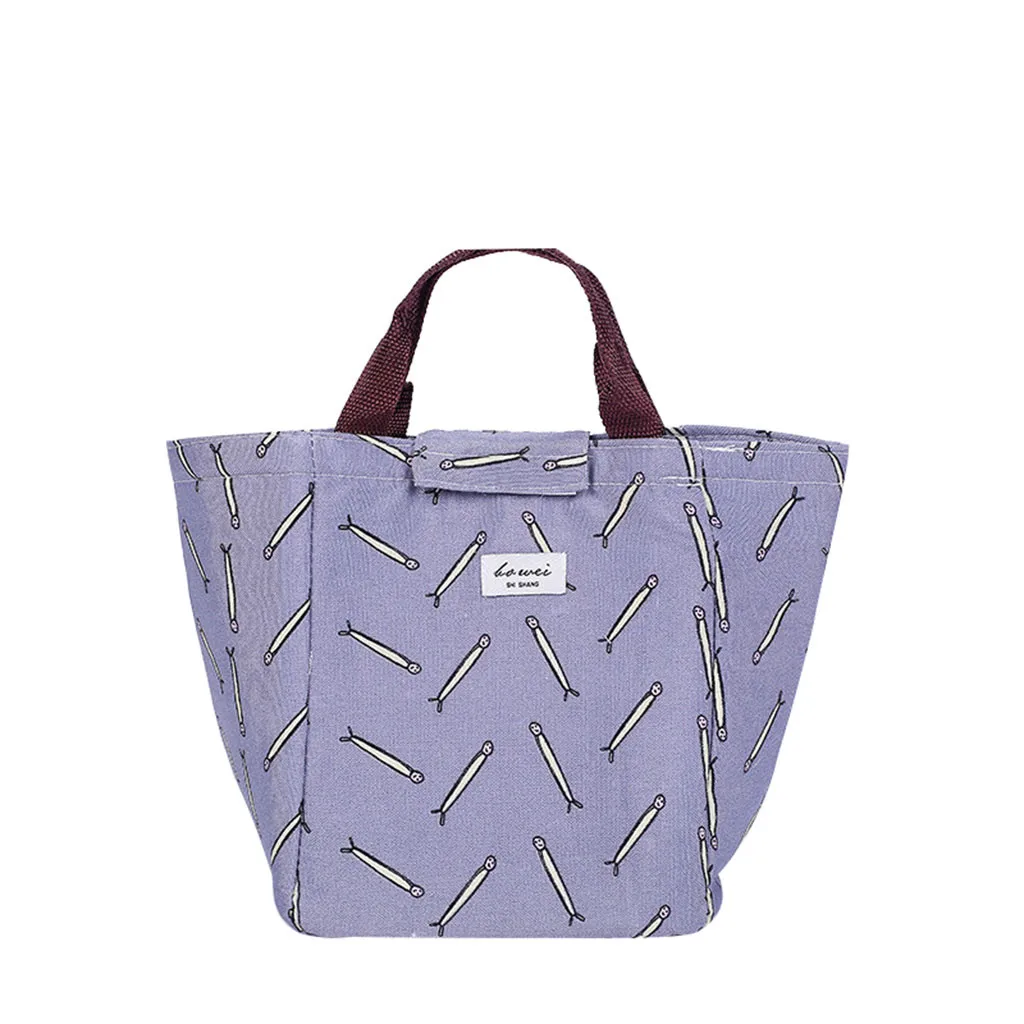 Милый узор водонепроницаемый термоохладитель изолированный Ланч-бокс портативный тоут для хранения Тепловая сумка для пикника ланч-контейнер#25