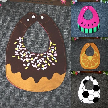 

2019 New Baby Cute Funny Basketball Football Feeding Head Scarf Towel Bib Boy Girl Bandana Saliva e Dribble