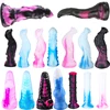 Huge Zodiac Animal Dildo Soft Silicone Monster Dildo Big Dick Phallus Penis Sex Toys For Women Men Masturbator Anal Toys Dildo 1