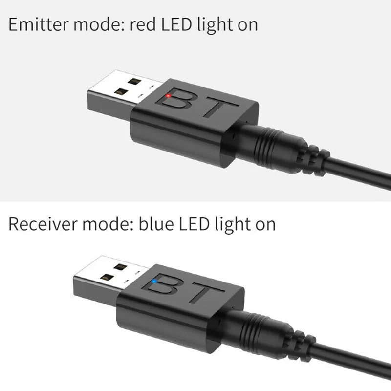 Bluetooth 5,0 аудио передатчик приемник USB адаптер для ТВ ПК автомобильный динамик ноутбук JFlyer