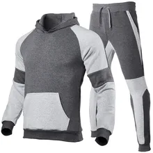 Autumn Winter 2021 Casual Tracksuit Male Sportswear Gym Brand Clothing Sweat Suit Men's Sets Hoodie+Pants Pieces Homme Male