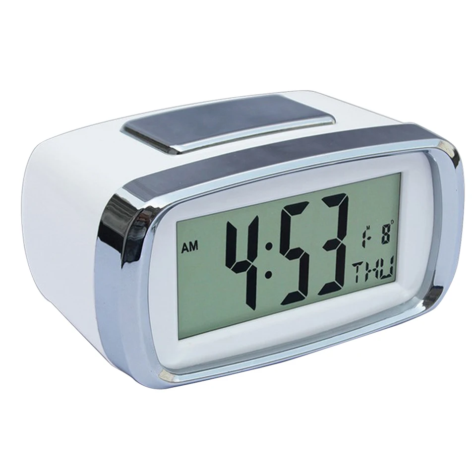 Digital Alarm Clock Easy Digital Clock For Kid Senior Bedside Alarm Clock For Bedroom Kitchen Office Alarm Clocks Aliexpress
