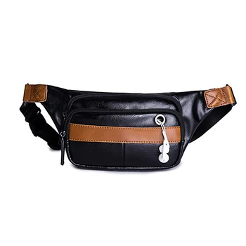 

Fashion Casual Men Waist Packs Sport Chest Bag Trendy Phone Coin Card Purse Crossbody Bag Large Capacity Female Shoulder Bag