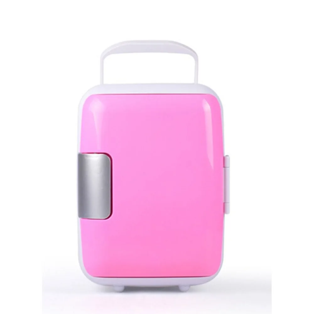 cooluli classic 4 liter small mini fridge Energy Saving and Eco-Friendly practical Car Portable Mini Drink Cooler Car Travel Cosmetic Fridge camping fridge