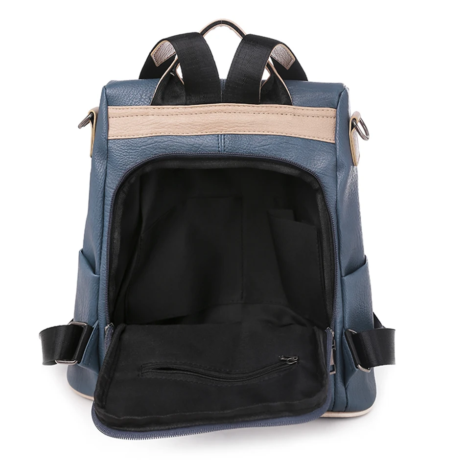 Элегантные женские рюкзаки с защитой от кражи Mochila Feminina, повседневные школьные сумки через плечо для женщин, водонепроницаемый рюкзак для путешествий