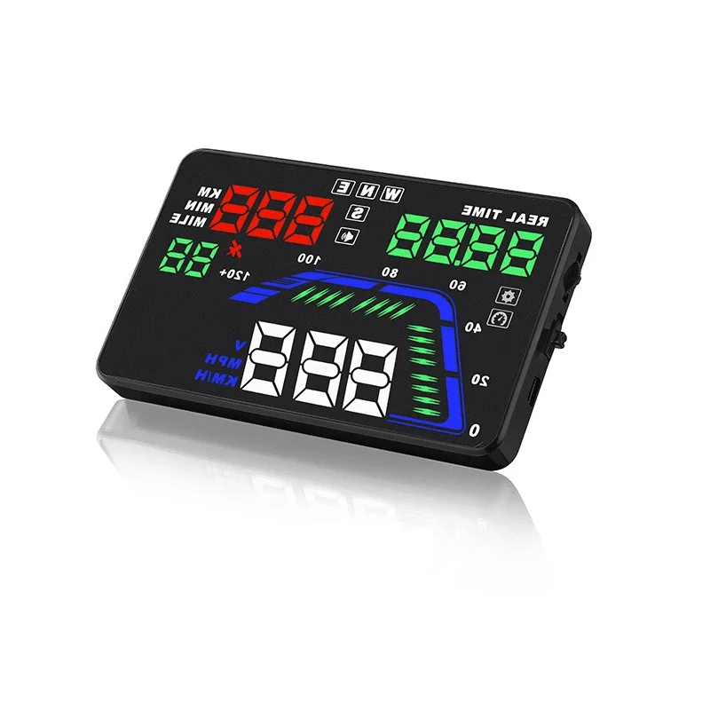 Universal Car Gps Hud Heads Up Display Car Speedometer Display Vehicle Speed Kilometers Per Hour Miles Speedometer P 1999687