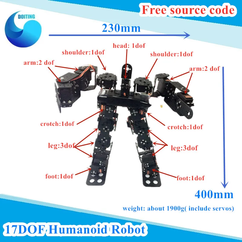 humanoid robot walking code