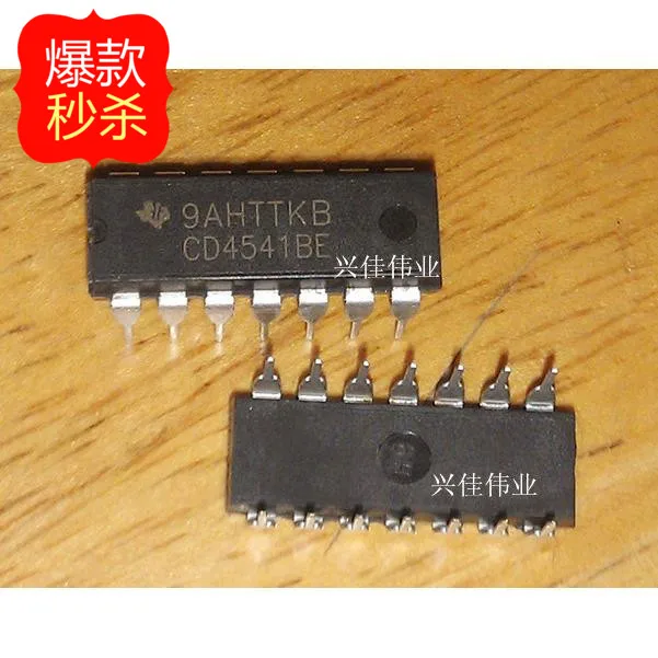 10PCS New CD4541 CD4541BE DIP14 programmable timer | Обустройство дома