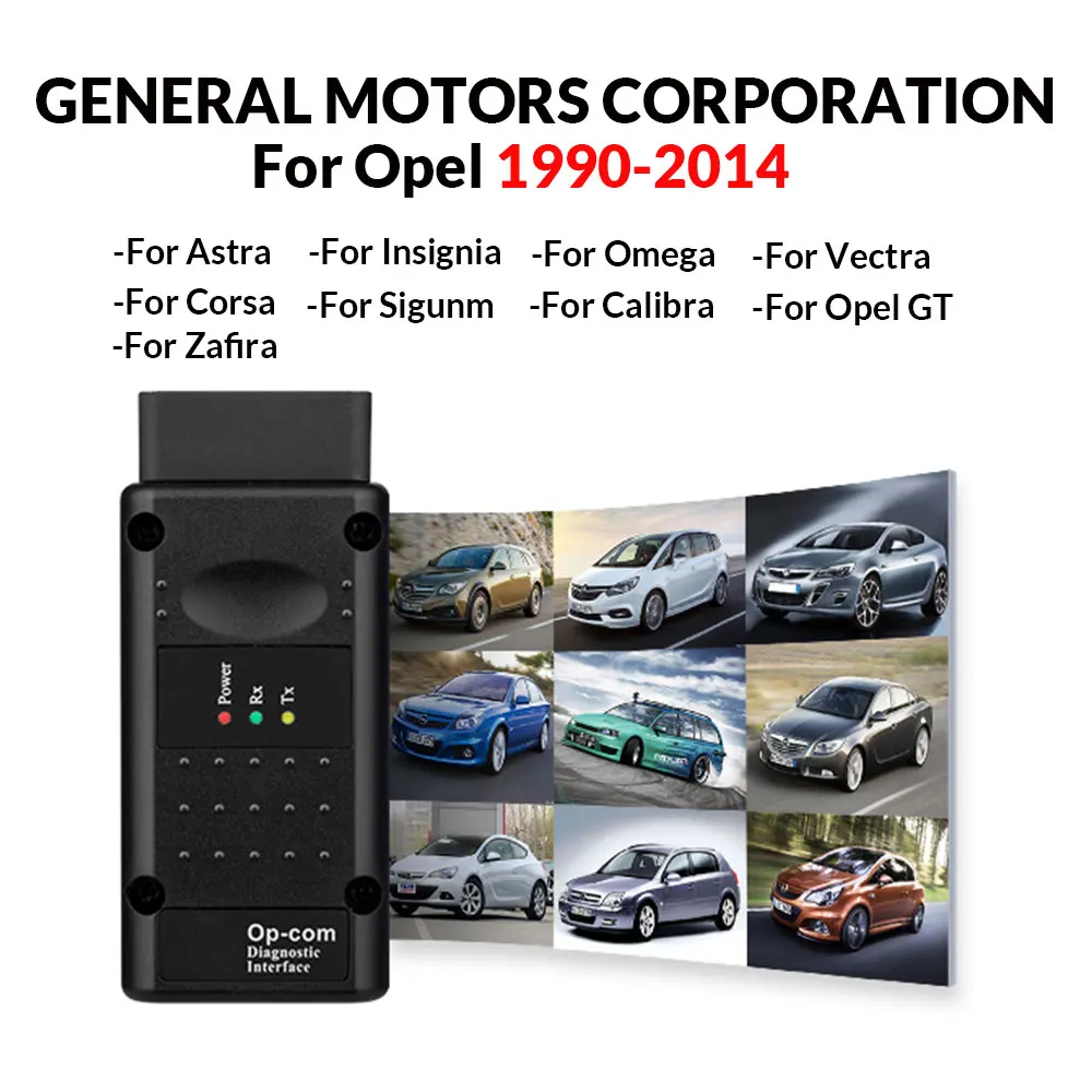 OP COM V1.99/V1.70 с PIC18F458 FTDI FT232RL чип OBD2 диагностический инструмент для Opel OPCOM может быть
