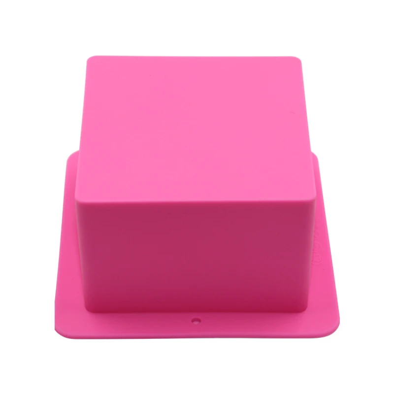500ML Large Cube Square Silicone Soap Mold Handmade Resin Casting Jewelry Making Tools Ice Cube Pudding Bread Cake Bakeware Mold