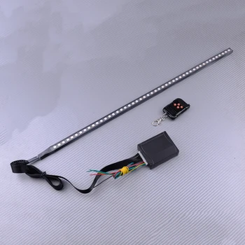 

22" 7 Color RGB 48 LED Scanning Flash Strobe Knight Rider Strip Light Bar Colorful Car Fit for DC 12V vehicles