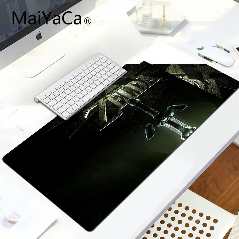 LockEdge 30X90cm MaiYaCa ваш собственный коврик Бэтмен Zelda большой коврик для мыши ПК компьютерный коврик для ноутбука игровой коврик для мыши Коврик для мыши игровой коврик для мыши - Цвет: LockEdge 30X90cm