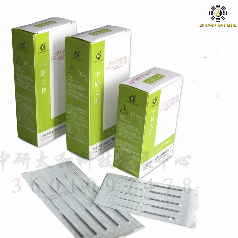 

zhongyantaihe sterile individually wrapped disposable acupuncture needles beauty massage needle