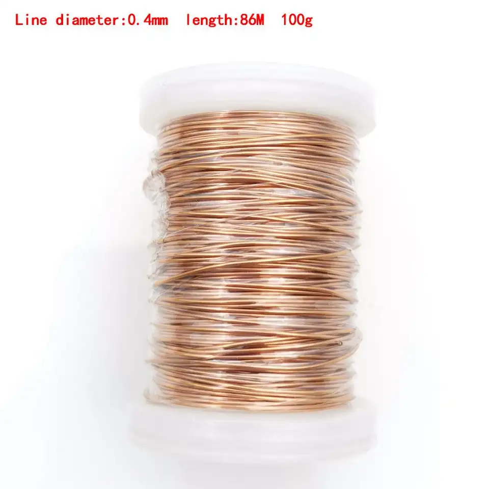 0.13mm 0.25mm 0.51mm 1mm 1.25mm Copper Wire Magnet Wire Enameled Copper Winding Wire Coil Copper Wire Winding Wire Weight 100g image 15