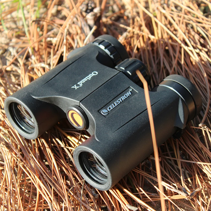 Celestron OUTLAND X 8x25 HD бинокль профессиональный телескоп полный с многослойным покрытием водонепроницаемый противотуманный Открытый Охота за птицами